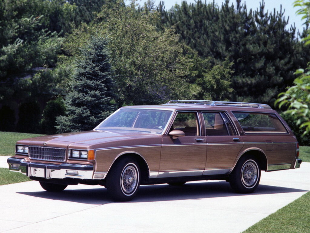 Chevrolet Caprice (N35) 3 поколение, рестайлинг, универсал (10.1979 - 09.1986)